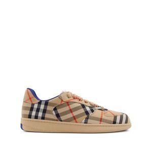 Burberry London England Men Cotton-Blend Check Terrace Sneakers